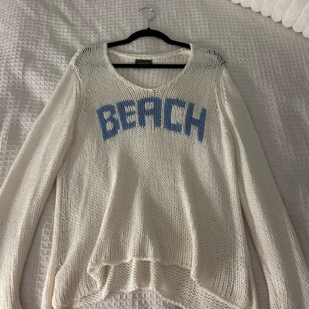 Cute beach sweater/coverup